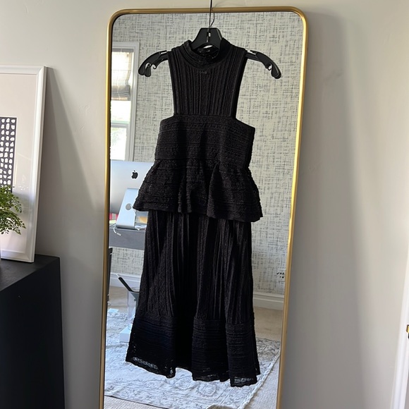 Missoni black sparkle knit ruffle dress - Picture 1 of 13